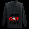 Long Sleeve Silk Touch Polo with Pocket Thumbnail
