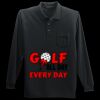 Long Sleeve Silk Touch Polo with Pocket Thumbnail