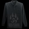 Long Sleeve Silk Touch Polo with Pocket Thumbnail