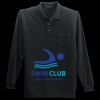 Long Sleeve Silk Touch Polo with Pocket Thumbnail