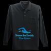 Long Sleeve Silk Touch Polo with Pocket Thumbnail