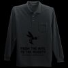 Long Sleeve Silk Touch Polo with Pocket Thumbnail