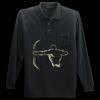 Long Sleeve Silk Touch Polo with Pocket Thumbnail