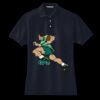 Women's Heavyweight Cotton Pique Polo Thumbnail