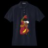 Women's Heavyweight Cotton Pique Polo Thumbnail