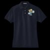Women's Heavyweight Cotton Pique Polo Thumbnail