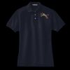 Women's Heavyweight Cotton Pique Polo Thumbnail