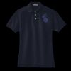 Women's Heavyweight Cotton Pique Polo Thumbnail