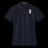 Women's Heavyweight Cotton Pique Polo Thumbnail