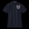 Women's Heavyweight Cotton Pique Polo Thumbnail