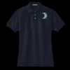 Women's Heavyweight Cotton Pique Polo Thumbnail
