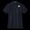 Women's Heavyweight Cotton Pique Polo Thumbnail