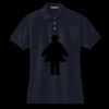 Women's Heavyweight Cotton Pique Polo Thumbnail