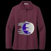 Women's Silk Touch Long Sleeve Polo Thumbnail