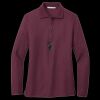 Women's Silk Touch Long Sleeve Polo Thumbnail