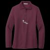 Women's Silk Touch Long Sleeve Polo Thumbnail