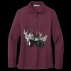 Women's Silk Touch Long Sleeve Polo Thumbnail