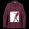 Women's Silk Touch Long Sleeve Polo Thumbnail