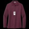 Women's Silk Touch Long Sleeve Polo Thumbnail