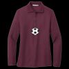 Women's Silk Touch Long Sleeve Polo Thumbnail