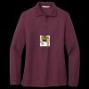 Women's Silk Touch Long Sleeve Polo Thumbnail