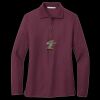 Women's Silk Touch Long Sleeve Polo Thumbnail