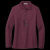 Women's Silk Touch Long Sleeve Polo Thumbnail