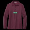Women's Silk Touch Long Sleeve Polo Thumbnail