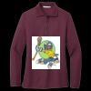 Women's Silk Touch Long Sleeve Polo Thumbnail