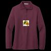 Women's Silk Touch Long Sleeve Polo Thumbnail
