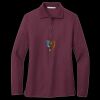 Women's Silk Touch Long Sleeve Polo Thumbnail