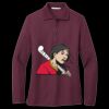 Women's Silk Touch Long Sleeve Polo Thumbnail