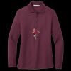 Women's Silk Touch Long Sleeve Polo Thumbnail