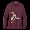 Women's Silk Touch Long Sleeve Polo Thumbnail