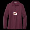 Women's Silk Touch Long Sleeve Polo Thumbnail