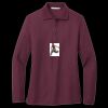 Women's Silk Touch Long Sleeve Polo Thumbnail