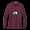 Women's Silk Touch Long Sleeve Polo Thumbnail
