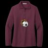 Women's Silk Touch Long Sleeve Polo Thumbnail