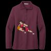 Women's Silk Touch Long Sleeve Polo Thumbnail