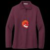 Women's Silk Touch Long Sleeve Polo Thumbnail