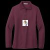 Women's Silk Touch Long Sleeve Polo Thumbnail