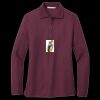 Women's Silk Touch Long Sleeve Polo Thumbnail