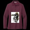 Women's Silk Touch Long Sleeve Polo Thumbnail