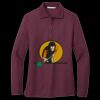 Women's Silk Touch Long Sleeve Polo Thumbnail