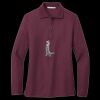 Women's Silk Touch Long Sleeve Polo Thumbnail