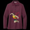 Women's Silk Touch Long Sleeve Polo Thumbnail