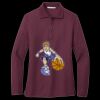 Women's Silk Touch Long Sleeve Polo Thumbnail