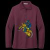 Women's Silk Touch Long Sleeve Polo Thumbnail