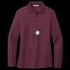 Women's Silk Touch Long Sleeve Polo Thumbnail