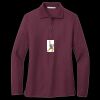 Women's Silk Touch Long Sleeve Polo Thumbnail